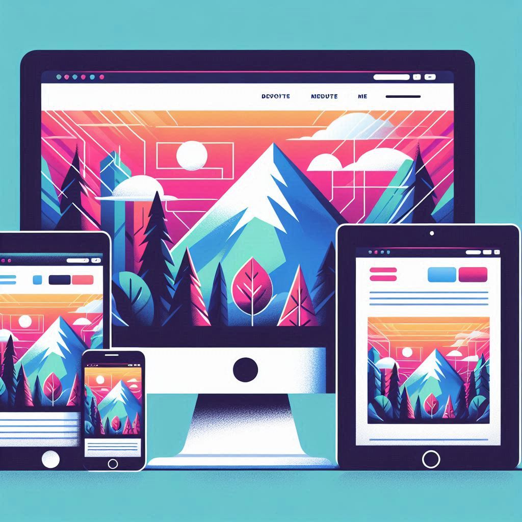 Responsive website design across different devices